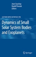 Cover: Dynamics of Small Solar System Bodies and Exoplanets - Springer
