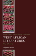 Cover: West African Literatures - Oxford University Press