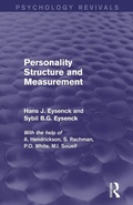 Cover: Personality Structure and Measurement (Psychology Revivals) - Routledge