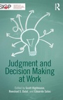 Cover: Judgment and Decision Making at Work - Routledge
