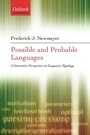 Cover: Possible and Probable Languages - Oxford University Press