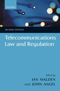 Cover: Telecommunications Law and Regulation - Oxford University Press
