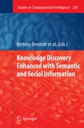 Cover: Knowledge Discovery Enhanced with Semantic and Social Information - Springer
