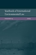 Bild: Yearbook of International Environmental Law: Vol. 14, 2004 - Oxford University Press
