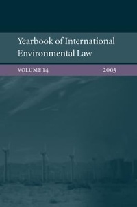 Bild: Yearbook of International Environmental Law: Vol. 14, 2004 - Oxford University Press