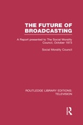 Cover: The Future of Broadcasting - Routledge