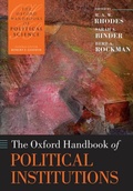 Cover: The Oxford Handbook of Political Institutions - Oxford University Press