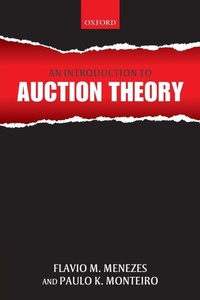 Enlarge image Cover: An Introduction to Auction Theory - Oxford University Press