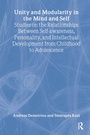 Cover: Unity and Modularity in the Mind and Self - Routledge