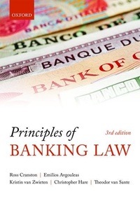 Abbildung von: Principles of Banking Law - Oxford University Press