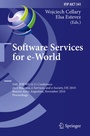 Cover: Software Services for e-World - Springer