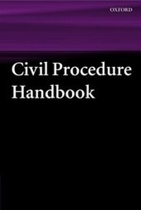 Enlarge image Cover: Civil Procedure Handbook - Oxford University Press