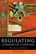 Cover: Regulating Commercial Gambling - Oxford University Press