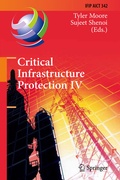 Cover: Critical Infrastructure Protection IV - Springer