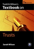 Cover: Todd and Wilson's Textbook on Trusts - Oxford University Press