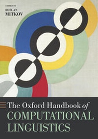Abbildung von: The Oxford Handbook of Computational Linguistics - Oxford University Press