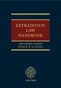 Cover: Extradition Law Handbook - Oxford University Press
