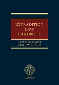 Enlarge image Cover: Extradition Law Handbook - Oxford University Press
