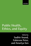 Cover: Public Health, Ethics, and Equity - Oxford University Press