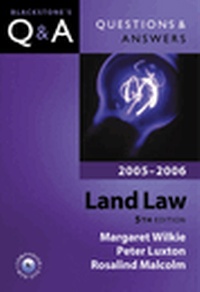 Bild: Land Law 2005-2006 - Oxford University Press