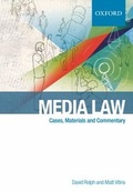 Cover: Media Law - OUP Australia and New Zealand