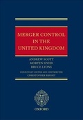 Cover: Merger Control in the United Kingdom - Oxford University Press