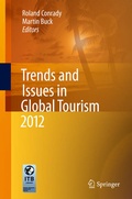 Cover: Trends and Issues in Global Tourism 2012 - Springer