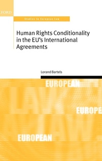 Enlarge image Cover: Human Rights Conditionality in the EU's International Agreements - Oxford University Press