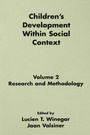 Cover: Children's Development Within Social Context - Psychology Press