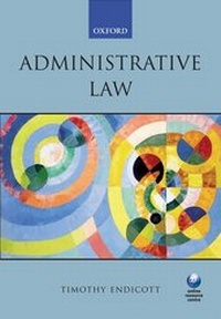 Enlarge image Cover: Administrative Law - Oxford University Press