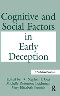 Cover: Cognitive and Social Factors in Early Deception - Psychology Press
