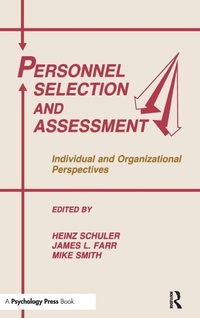 Enlarge image Cover: Personnel Selection and Assessment - Psychology Press
