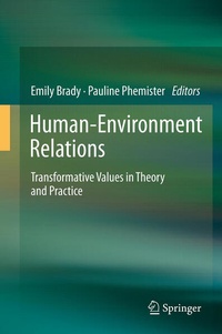 Enlarge image Cover: Human-Environment Relations - Springer