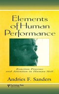Cover: Elements of Human Performance - Psychology Press