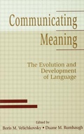 Cover: Communicating Meaning - Routledge