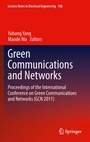 Cover: Green Communications and Networks - Springer