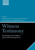 Cover: Witness Testimony - Oxford University Press