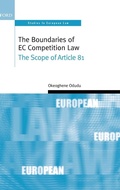 Cover: The Boundaries of EC Competition Law - Oxford University Press