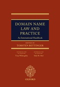 Cover: Domain Name Law and Practice - Oxford University Press