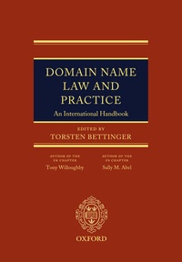 Enlarge image Cover: Domain Name Law and Practice - Oxford University Press