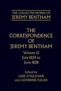 Enlarge image Cover: The Correspondence of Jeremy Bentham - Oxford University Press