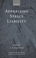 Cover: Appraising Strict Liability - Oxford University Press