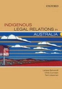 Abbildung von: Indigenous Legal Relations in Australia - OUP Australia and New Zealand
