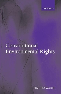 Enlarge image Cover: Constitutional Environmental Rights - Oxford University Press