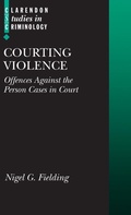 Cover: Courting Violence - Oxford University Press