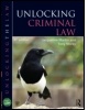 Cover: Unlocking Criminal Law - Hodder Education