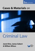 Cover: Cases and Materials on Criminal Law - Oxford University Press