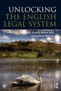 Cover: Unlocking the English Legal System - Routledge