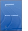 Cover: Essential French Grammar - Routledge