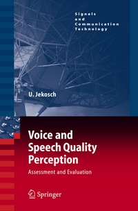 Abbildung von: Voice and Speech Quality Perception - Springer